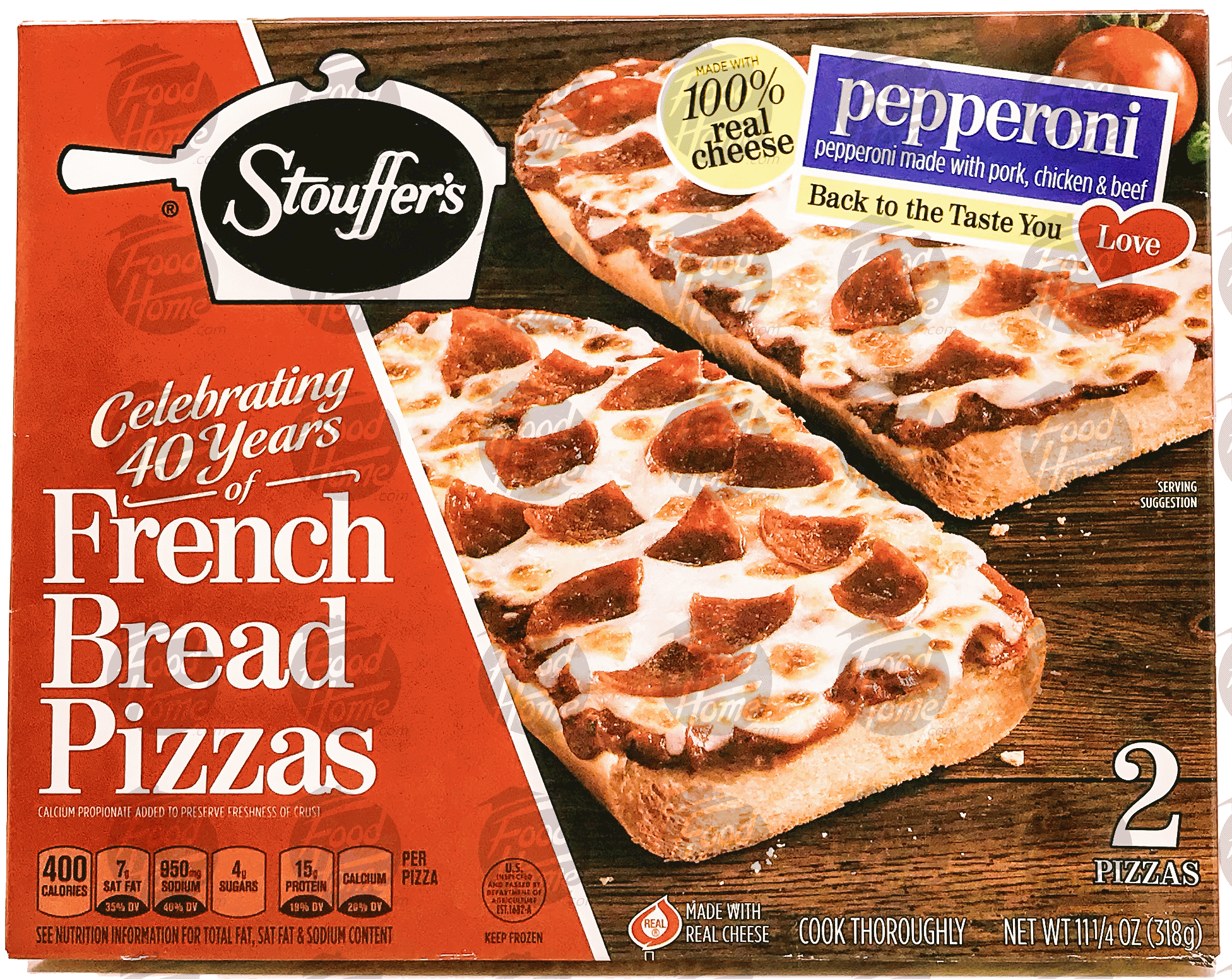 Stouffer's French Bread Pizza pepperoni, 2 pizzas Full-Size Picture